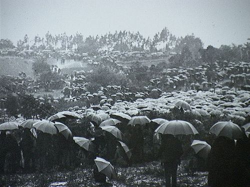 Pilgrims at Fatima, Portugal