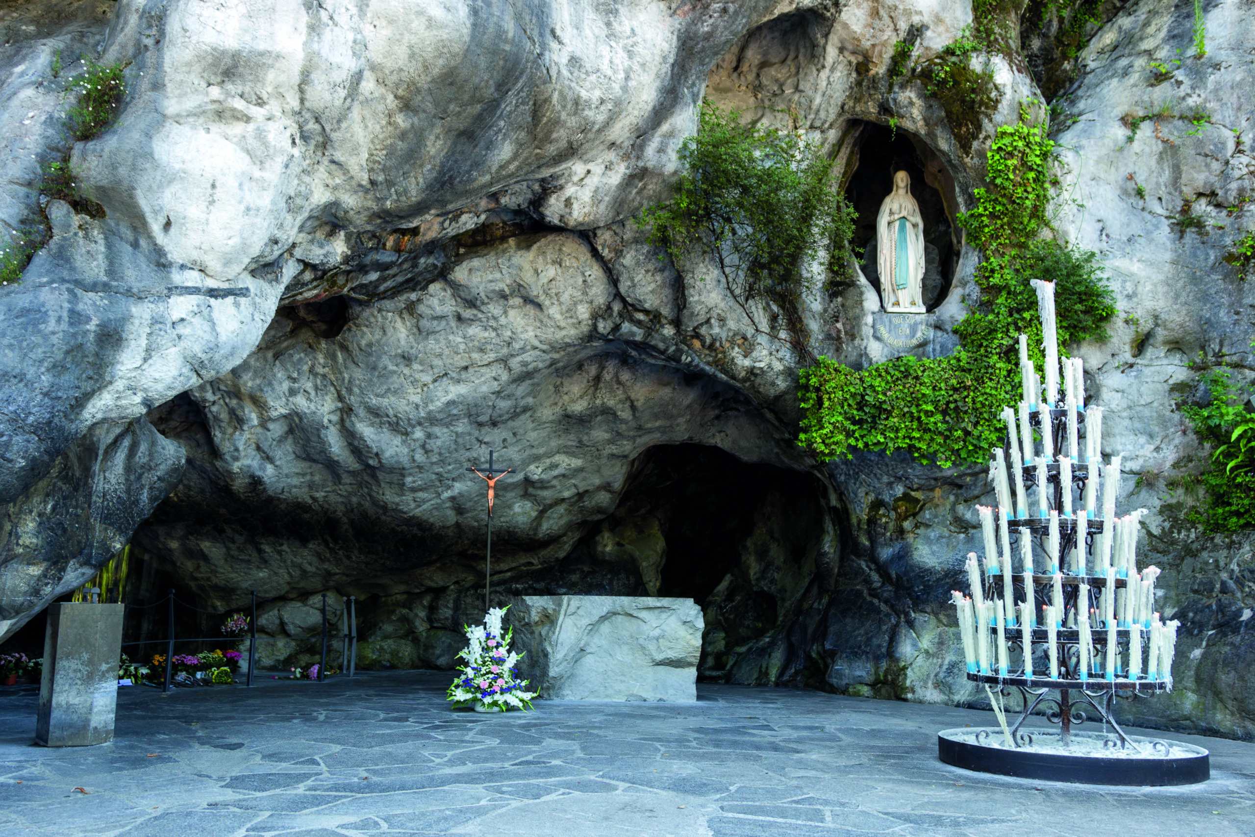 The Grotto of Lourdes, France