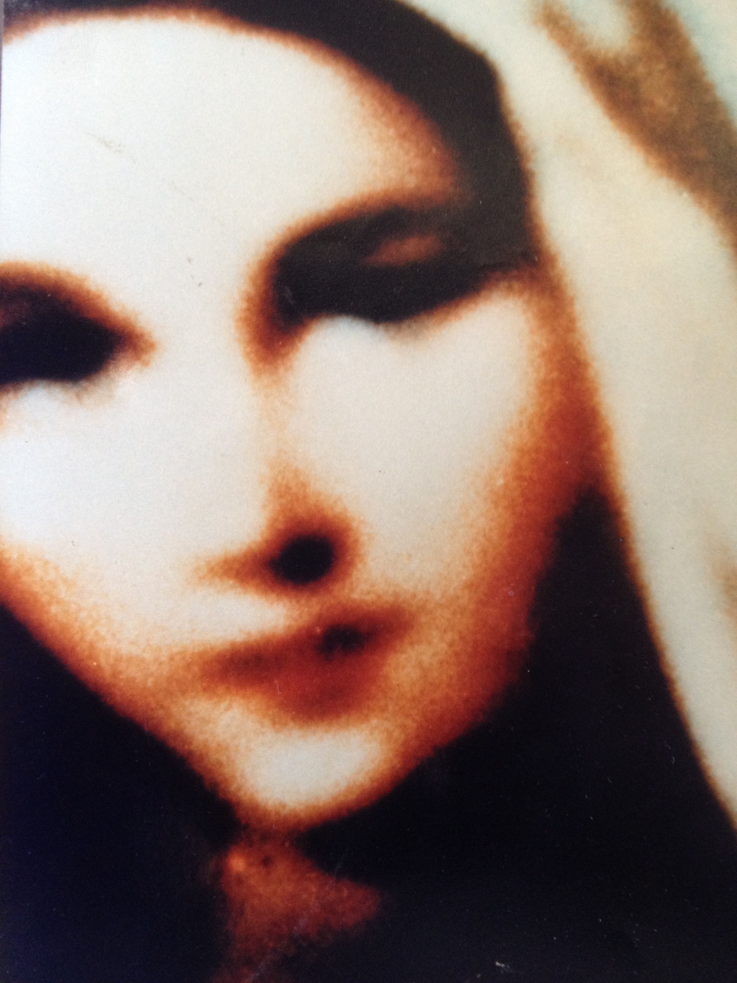 Photograph associated with an apparition in Medjugorje
