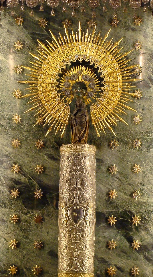 The Pillar associated with the Marian apparition at Zaragoza, Spain