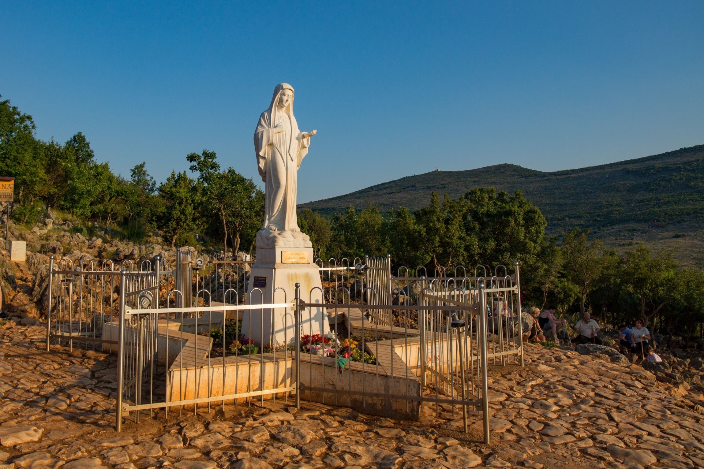 Apparition Hill, site of the first Medjugorje apparition